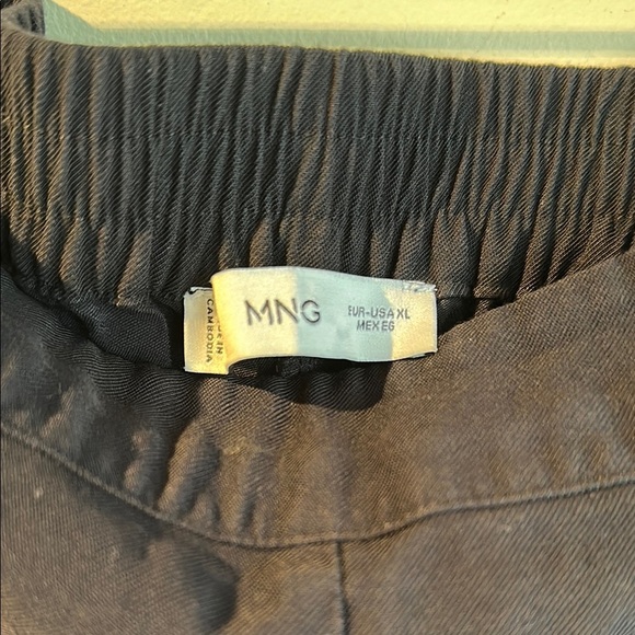 Mango Cotton Culotte Pants - Picture 2 of 4